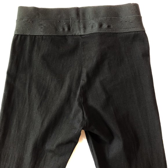 PAIGE Black Glam Rock Pull-On Leggings M - Picture 8 of 15
